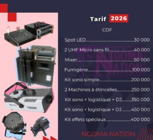 Ngoma Nation sonorisation